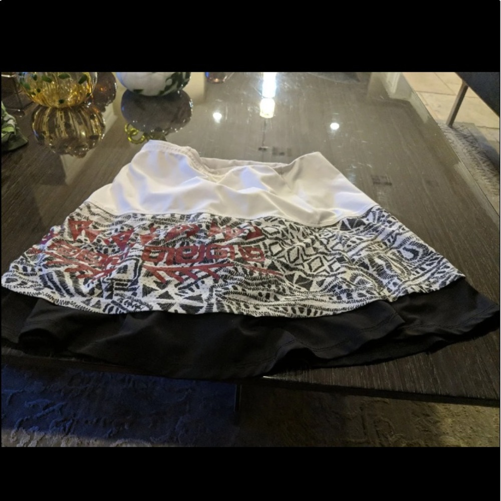 Lucky in love tennis skirt